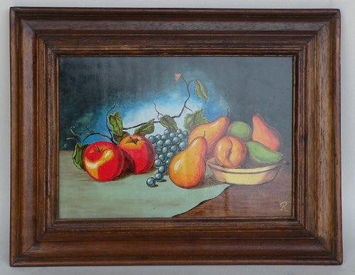 hand painted fruit
